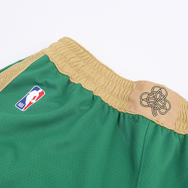 мужские зеленые шорты Nike Celtics City Edition NBA Swingman Shorts BV5862-312 - цена, описание, фото 2